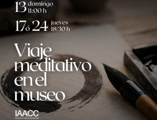 VIAJE MEDITATIVO EN EL MUSEO PABLO SERRANO. TINTA JAPONESA + ARTE. NUEVAS FECHAS SEPTIEMBRE DE 2026.