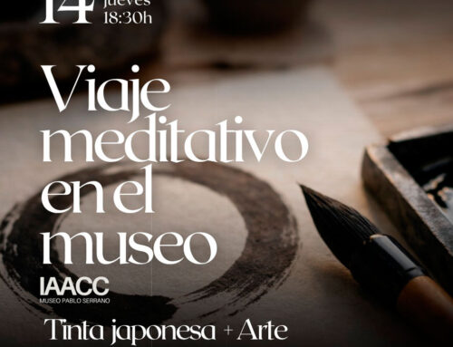 VIAJE MEDITATIVO EN EL MUSEO PABLO SERRANO. TINTA JAPONESA + ARTE